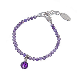 Браслет, Monroe, с аметистом