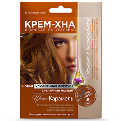 Крем-Хна в готовом виде "Карамель" с репейным маслом
