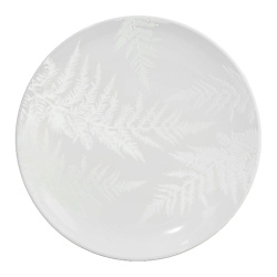 Тарелка керамическая «Папоротник»