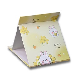 Зеркало настольное "Lovely rabbit" yellow