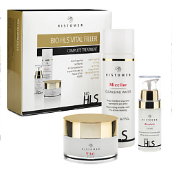 HLS BIO Комплексный уход VITAL( мицеллярная вода, крем , сыворотка)