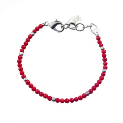 Браслет Crespino с кораллом