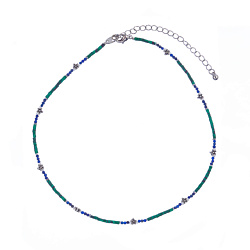 Колье Crespino с малахитом и лазуритом