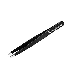 Пинцет для бровей скошенный, ручная заточка