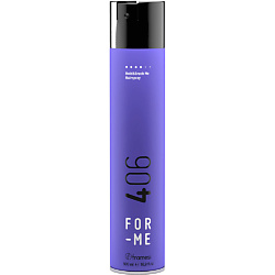 Лак для волос сильной фиксации FOR-ME 406 HOLD&BRUSH ME HAIRSPRAY