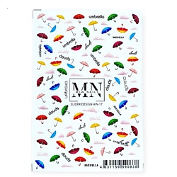 Слайдер дизайн для ногтей на любой фон W-17