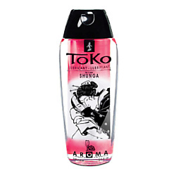 Лубрикант на водной основе Toko Aroma со вкусом клубники и шампанского