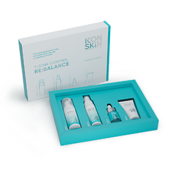 Набор для ухода за кожей лица Re:Balance, travel size, 4 средства