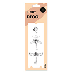 Татуировка для тела Ubeyko by Miami tattoos переводная Dragonfly