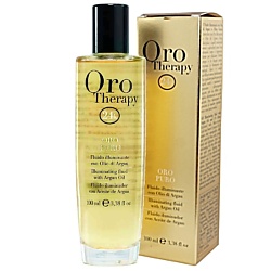 Флюид для волос Orotherapy Oro Puro с золотом и аргановым маслом