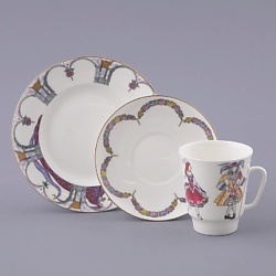 Комплект кофейный  "Балет Спящая Красавица"