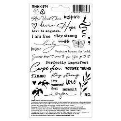 Перманентные тату Надписи английские