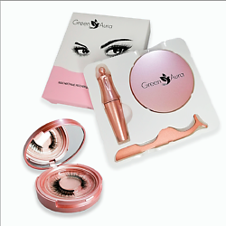 Магнитные ресницы с подводкой и зеркалом