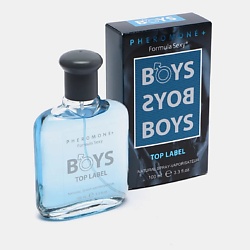 Парфюмированный лосьон с феромонами Boys Top Label цитрусовые пряные древесные