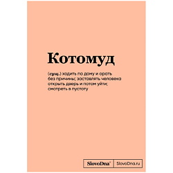 Блокнот SlovoDna. Котомуд (формат А5, 128 стр., С НОВЫМ КОНТЕНТОМ) 16+