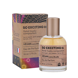 Парфюмерная вода женская So Exciting 01 лайм розовый перец цветы ириса