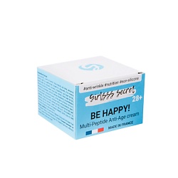 Крем для лица мультипептидный антивозрастной дневной BE HAPPY