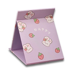 Зеркало настольное "Happy bunny" purple