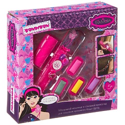 Набор мелков для волос Eva Moda "Щипцы" с футлярами 4 цвета