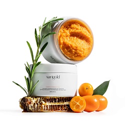 Скраб для тела с морской солью, натуральными маслами MARIGOLD