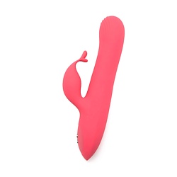Вибратор с ротацией Flamingo
