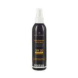 HISTAN Солнцезащитный спрей с эффектом лифтинга и антипигментации SPF 30