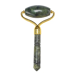 Роллер-массажер HANAI из нефрита с гладким валиком