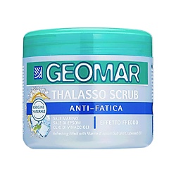 Скраб снимающий усталость, освежающий, с морской солью и маслом Талассо