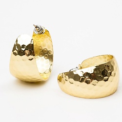 Серьги крупные массивные