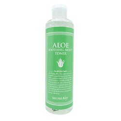 Увлажняющий тонер для лица с экстрактом алоэ вера Aloe Soothing Moist Toner