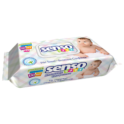 Детские влажные салфетки Senso Baby