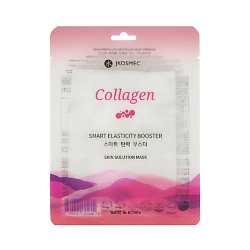 SKIN SOLUTION Тканевая маска для лица с коллагеном