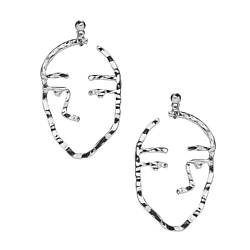 Серьги "Меняя лица"