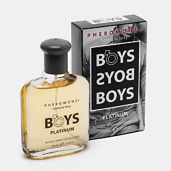 Парфюмированный лосьон с феромонами Boys Platinum розмарин шалфей амбра