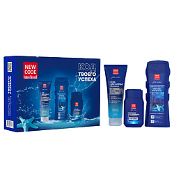 Подарочный набор Свежесть моря Шампунь-гель + Гель для бритья + Бальзам после бритья