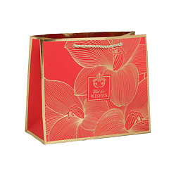 Пакет подарочный ламинированный  «With best wishes»