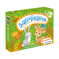 Игра настольная "Заповедник" 48 карточек