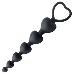 Анальные бусы "Total Black"