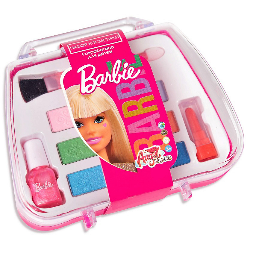 ANGEL LIKE ME Набор детской декоративной косметики для девочек BARBIE ...