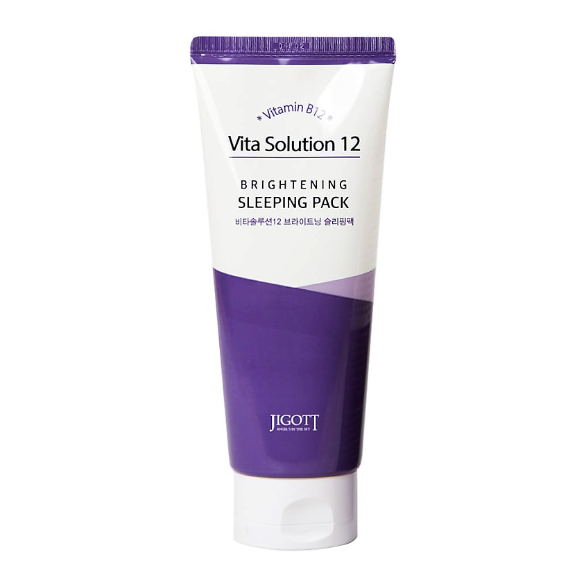 JIGOTT Ночная маска для лица Vita Solution 12 Brightening Sleeping Pack ...