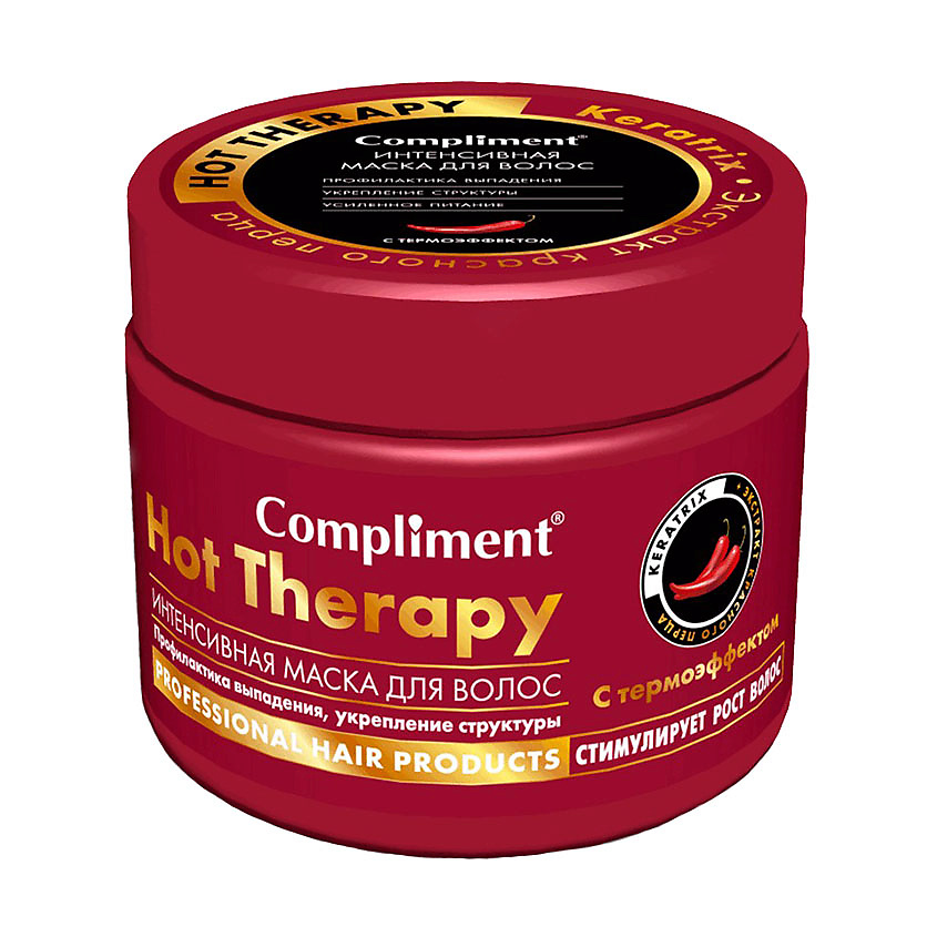 COMPLIMENT Интенсивная маска для волос Hot Therapy профилактика ...