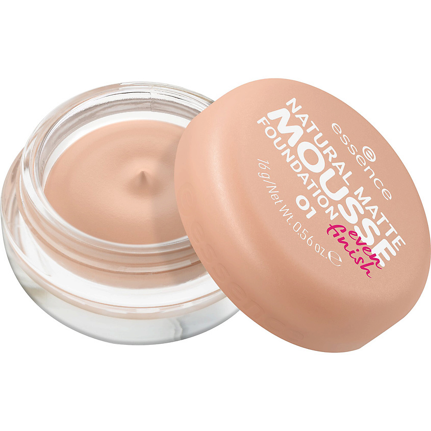 ESSENCE Тональная основа мусс Natural Matte Mousse Foundation купить по ...