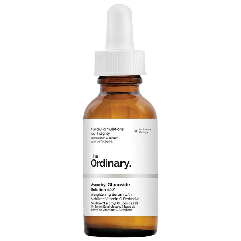 THE ORDINARY Осветляющая сыворотка Ascorbyl Glucoside Solution 12%, 30 ...