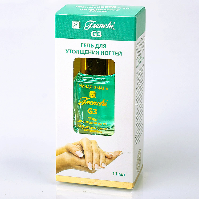 УМНАЯ ЭМАЛЬ Frenchi G3 Гель для утолщения ногтей на акриловой основе ...