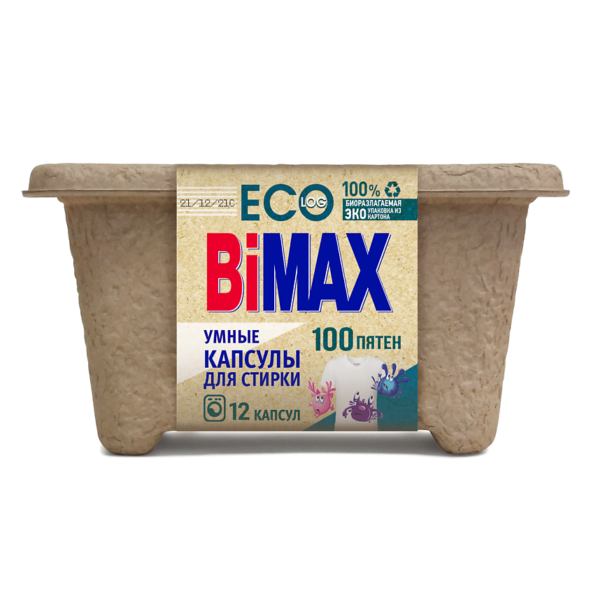 BIMAX Капсулы для стирки 100 пятен купить по цене 249₽ в ЛЭТУАЛЬ