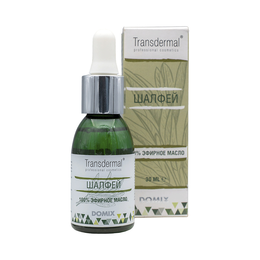 DOMIX Эфирное масло шалфея 100%. Косметическое TPC купить по цене 900 ...