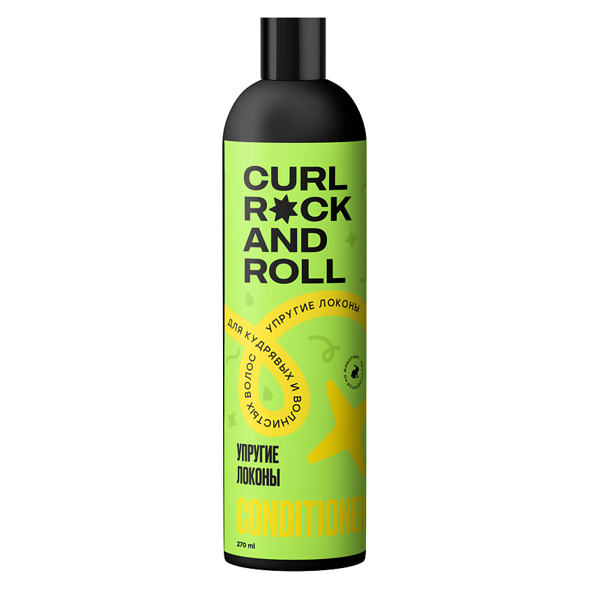 CURL ROCK AND ROLL Кондиционер для волнистых и кудрявых волос "Упругие ...