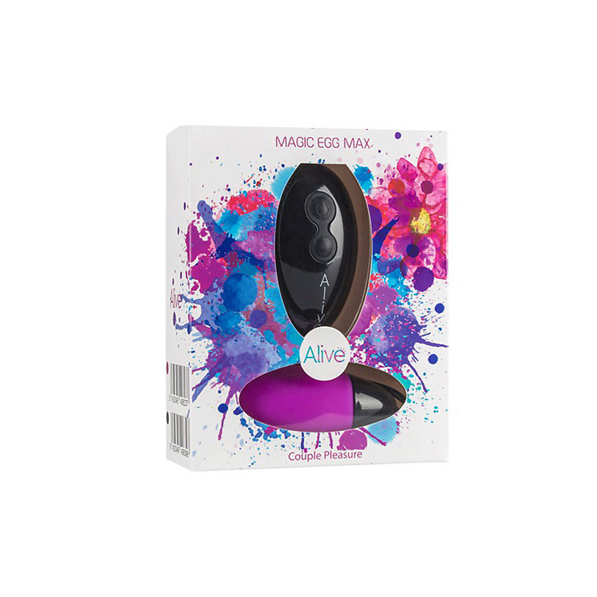 ADRIEN LASTIC Magic egg PURPLE Вагинальное яйцо с пультом управления ...
