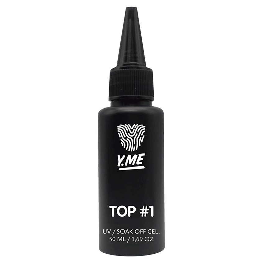 Y.ME Каучуковый топ без липкого слоя (глянцевый) Top Glance, 30 мл ...