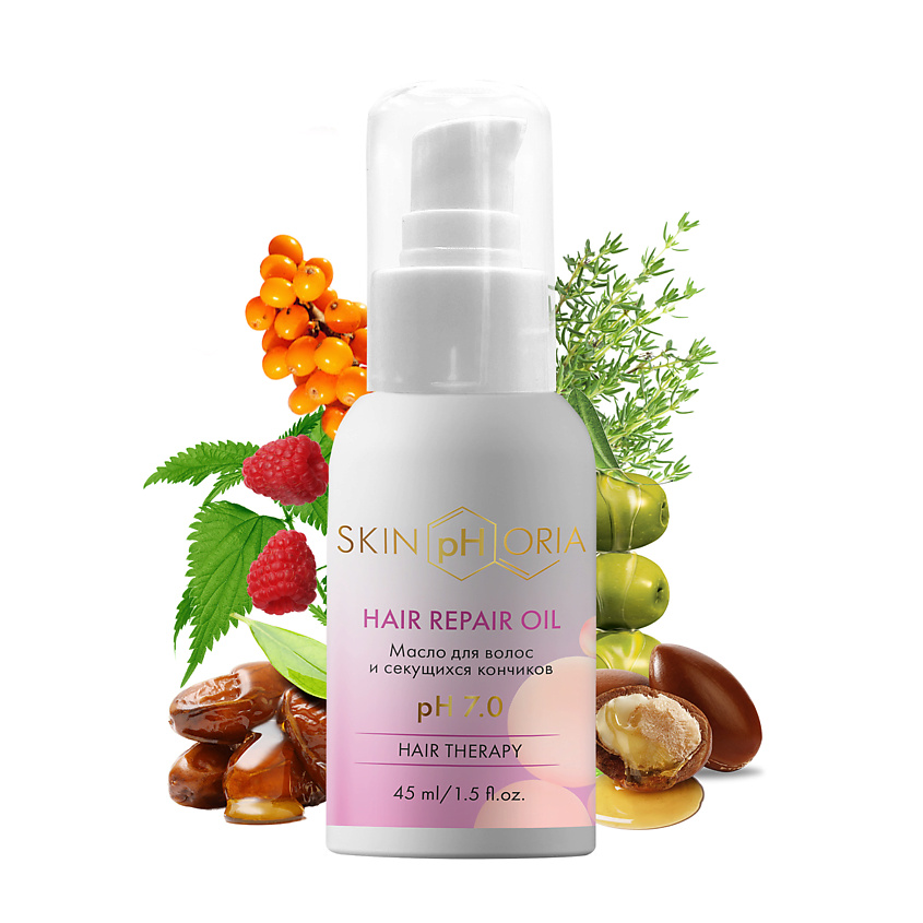SKINPHORIA Масло для волос и секущихся кончиков Hair Repair Oil купить ...